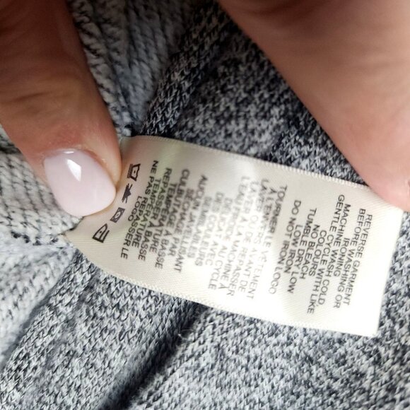 ROOTS Youth Original Full Zip Hoodie Salt & Pepper Boys XL - Picture 7 of 7